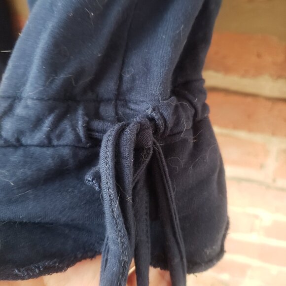 Evy's Tree Navy Blue hoodie with paisley accent in hood - Picture 2 of 7